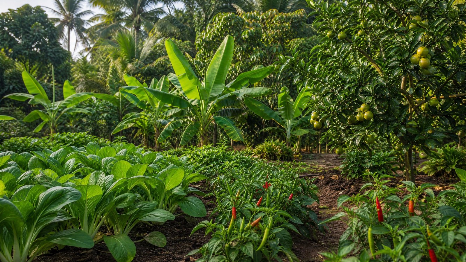 Crops and Plantations